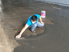 澳恒水泥自流平符合国家政策的产品 A级防火，无毒无味