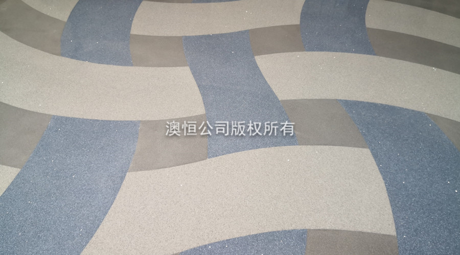 新型无机磨石效果图-曲线图案 新型无机磨石效果图-曲线图案