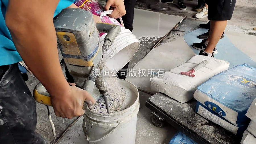 纳米水磨石施工 纳米水磨石施工